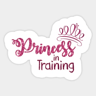 Princess in Training Sticker